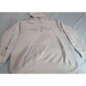 Harley-Davidson Hoodie Men Gray Live To Ride Ride To Live Mitchell’s Modesto CA